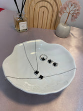 Clover Leaf Necklace,Bracelet,Ring & Earrings Set