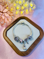 Authentic Pandora 5 Charms Bracelet