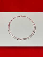 Cuban Pure Silver Chain 20” Sc50