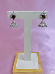 Pure Silver Jhumki Earrings (WJ1)