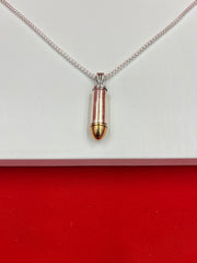Bullet Silver Pendant
