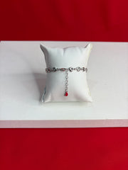 Women’s Pure Silver Bracelet (Wb184)
