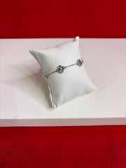 Fancy Pure Silver Bracelet (WB103)