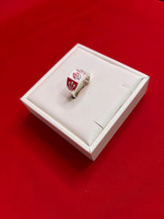 Men Silver Ring (Size 9.5) MR163
