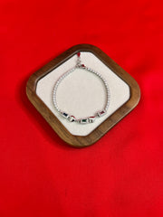 Fancy Pure Italian Silver Bracelet