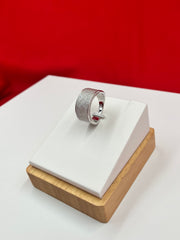 Silver Iced Band size 11 (MR145)