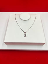 Pure Silver “B” Pendant Necklace