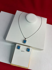 Pure Silver Pendant Set (WN237)