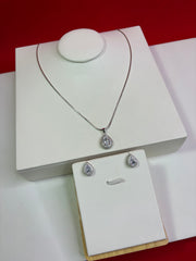 Pure Silver Pendant Set (WN154)