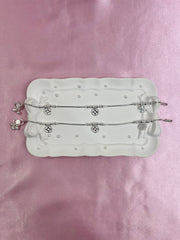 Pure Silver Anklets