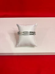 Pure Silver Bangle Pair 2.4
