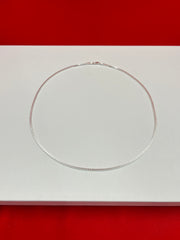 Box Pure Silver Chain 20” Sc31