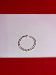 Men’s Pure Silver Cuban Bracelet (MB73)