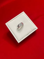 Men Silver Ring (Size 10) MR106