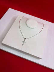 Pure Silver Cross Pendant (WN132)