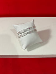 Pure Silver Bangle Pair 2.4 (SB68)