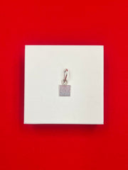 Pure Silver Square piece Locket-chandi da tukda/Patra