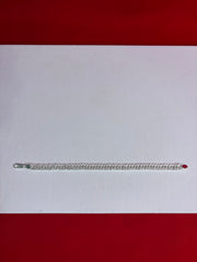 Men Pure Silver Bracelet (MB101)