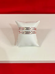 Pure Silver Bangle Pair 2.4 (SB38)