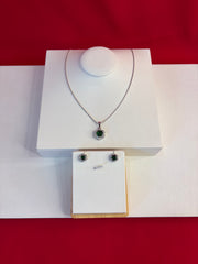 Pure Silver Pendant Set (WN209)