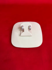 Pure Silver Hoops Earrings (HE48)