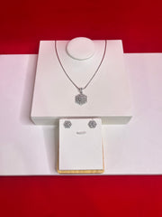 Pure Silver Pendant Set (WN89)