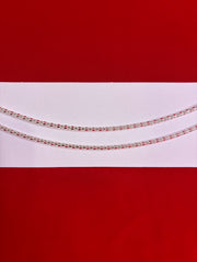 Pure Silver Anklets (WA140)
