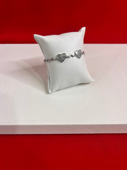 Fancy Pure Italian Silver Bracelet