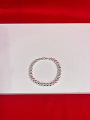 Pure Silver Simrana Bracelet (9.5 inch)