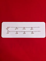 Pure Silver Anklets (6 Inch) (KA100)
