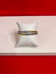 Pure Silver Bangle Pair 2.4