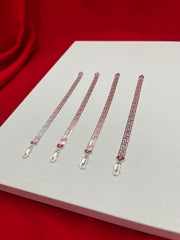 Flat & Sleek Chain Bracelet(price is for each) 7 inch