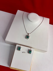 Pure Silver Pendant Set (WN245)