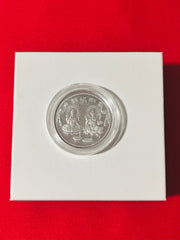 PURE SILVER 10 GRAMS OM & LAXMI GANESH JI COIN