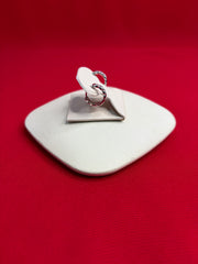 Pure Silver Hoops Earrings (HE98)