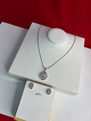 Pure Silver Pendant Set (WN246)