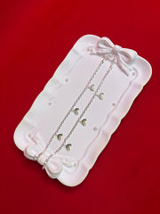 Pure Silver Kids Anklets 6.5-7.5 (KA79)