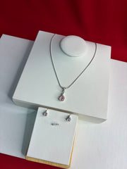 Pure Silver Pendant Set (WN239)