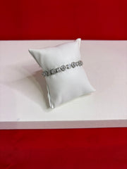 Fancy Pure Silver Bracelet (WB87)