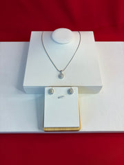 Pure Silver Pendant Set (WN221)