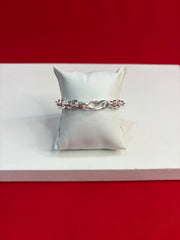 Men Pure Silver Bracelet (MB155)