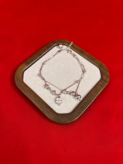 Fancy Pure Italian Silver Bracelet