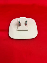 Pure Silver Hoops Earrings (HE19)