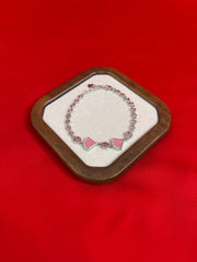 Fancy Pure Italian Silver Bracelet