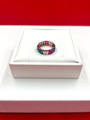 Rosegold Multicolour Band size 6