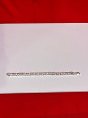 Men Pure Silver link Bracelet Mb33