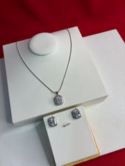Pure Silver Pendant Set (WN232)
