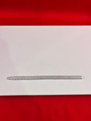 Men Silver Iced Out Bracelet