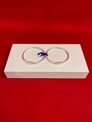 Pure Silver Kids Kangan 1.5 Size