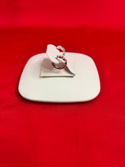 Pure Silver Hoops Earrings (HE12)